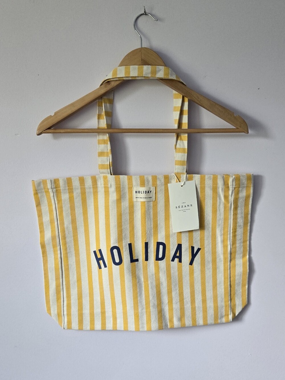 Sezane X Holiday Tote Bag